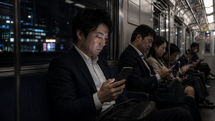 スマートフォンには沈黙がある